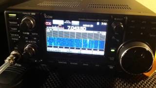 Using RTTY digital mode with an ICOM 7300 [upl. by Antsirhc712]