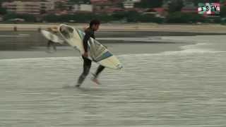 SURFING HENDAYE  🏄‍♂️ 🏄‍♀️ Barrels Marée Basse  EUSKADI SURF TV [upl. by Alag]