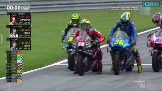 Highlights FP2 MotoGP Styria  AMAZING Lorenzo Savadori Fastest in Wet track Aprilia riders TOP 5 [upl. by Dominga]