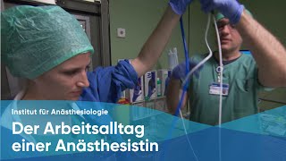 Teamwork am Puls des Patienten Der Arbeitsalltag einer Anästhesistin [upl. by Hgielrahc]