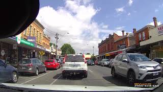 Kyneton Victoria DashCam Drive Through February 2019 [upl. by Wycoff]