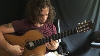 SOS dun terrien en détresse Daniel Balavoine Guitare Classique Fingerstyle [upl. by Feingold]