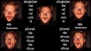 Latin 4th and 5th Declension Song [upl. by Garvey]