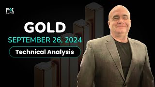 Gold Continues to Fly Forecast amp Technical Analysis by Chris Lewis September 26 [upl. by Jezabelle]