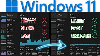 Windows 11 Ultimate Optimizing Guide  Boost Your FPS  No Lag  Freeup Space  Safe And Eazy [upl. by Nwahser]