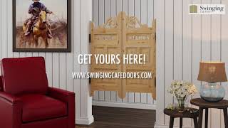 Swinging Cafe Doors Offering the Best Swinging Doors  Saloon Doors [upl. by Oilime]