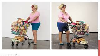 L’analyse artistique et sémantique de l’œuvre « supermarket lady » de Duane Hanson [upl. by Ramel]