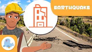 EARTHQUAKE 💢 What Is an Earthquake 😨 Natural Disasters in 1 Minute [upl. by Anivlek]