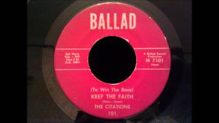 Citations  Keep The Faith  Excellent St Louis Northern Soul [upl. by Abeu937]