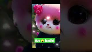 Wow 😲😲 Cat Video Viral Video animmal wow baby cartoon [upl. by Ulick981]