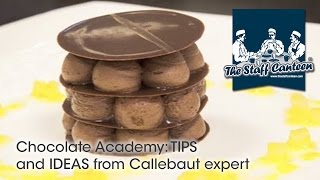 Chocolate Academy TIPS and IDEAS from Callebaut expert [upl. by Dalt]