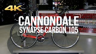 2017 CANNONDALE Synapse Carbon 105  Actual Weight [upl. by Llebpmac]