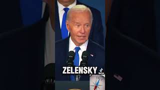 Unbelievable and embarrassing Sleepy Joe calls the President of Ukraine “Putin” [upl. by Curcio]