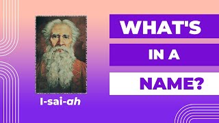 How Names in the Book of Isaiah Testify of Christ [upl. by Nelra]