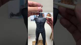 Clay Artisan JAY ：Creating a Powerful Black Panther Sculpture [upl. by Nanda]