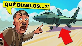 Y Si un F22 Viajara en el Tiempo a la Alemania Nazi ¡La Batalla Aérea Definitiva [upl. by Assirim]