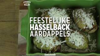 Zo maak jij de beste hasselback aardappels [upl. by Esorylime]