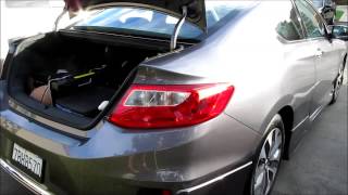 2013 2014 Honda Accord Coupe Trunk Mod [upl. by Maryn180]