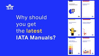 5 benefits of using the latest IATA Manuals [upl. by Rovner731]