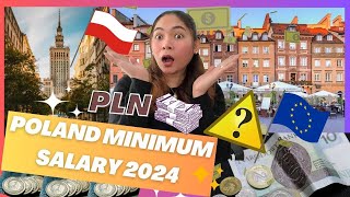 MINIMUM WAGE IN POLAND 2024 [upl. by Asp382]