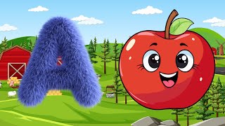 A Apple Song  Inspired By ABC song Gracies Corner  Nursery Rhymes  Kids Songs [upl. by Lalitta]