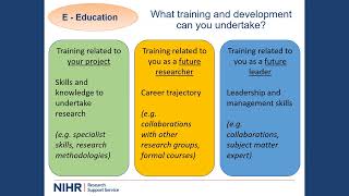 Importance of the training element in a fellowship application FAD 2024 [upl. by Euhsoj]