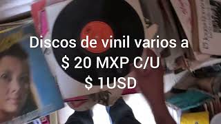 Bodega de discos en tianguis del capiri civac a 20MXP [upl. by Ninahs]