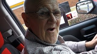 Angry Grandpa  The Burger King Chicken Burger [upl. by Aiepoissac]