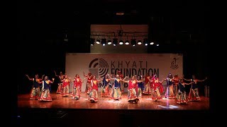 Ghoomar Song Dance performance  Khyati Foundation Annual Day 2018 [upl. by Analaf620]