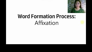 Word Formation Process Part 2 Affixation [upl. by Allianora]