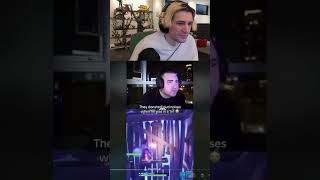 xQc reacts to LosPollosTV TROLLED in Fortnite 💀 xqc lospollostv fortnite [upl. by Denoting943]