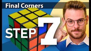 Easiest Solve for Rubiks Cube  Step 7  Beginners Guide [upl. by Leile]