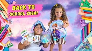 COMPRO LE COSE PER LA SCUOLA A NOEMI backtoschool2024 [upl. by Jaan531]