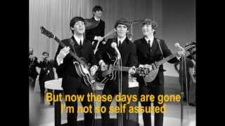 The Beatles  Help  with lyrics [upl. by Idnac]