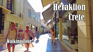 Discovering Heraklion Top Attractions in Crete Greece  City Driver Tours [upl. by Tenej682]