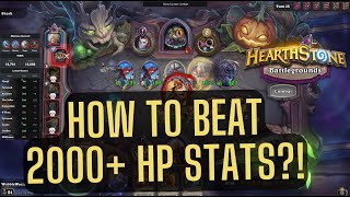 HE IS REALLY GOOD AT THIS BIG BUFFS HEARTHSTONE BATTLEGROUNDS [upl. by Innavoig908]