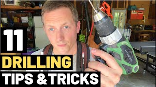 11 DRILLING TIPS AND TRICKS And Mistakes To Avoid [upl. by Glasgo922]