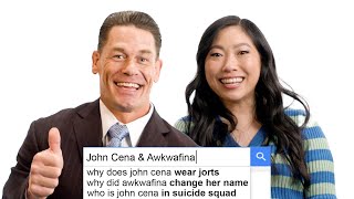 John Cena amp Awkwafina Answer The Webs Most Searched Questions  WIRED [upl. by Richard]