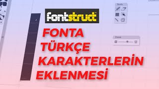 Fontstructta Hazırlanan Fonta Türkçe Karakter Ekleme [upl. by Inger]