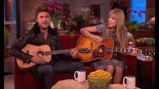 Taylor Swift and Zac Efron Sing a Duet [upl. by Soutor]