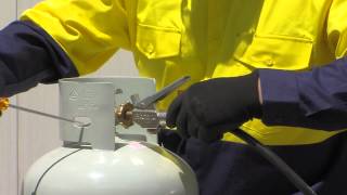 How to Fill a Gas Bottle  Fill Propane Tank  How to Refill LPG Gas Cylinder  Safely Decant LPG [upl. by Thedric]