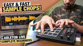 The Easiest Way To Chop Samples In Ableton Live For Beginners [upl. by Cyna933]