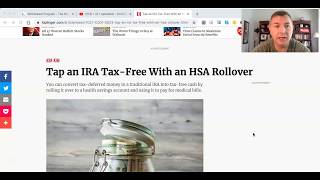 Tap an IRA TAXFREE With an HSA Rollover [upl. by Nueoras]