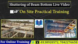 How to Install Formwork For Beam  SLAB amp BEAM Shuttering Complete Process From Start to End [upl. by Sokin567]