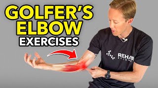 3 Golfers Elbow Exercises [upl. by Aniger657]