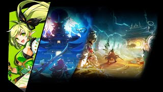 Elsword TW Anemos  Berthe Raid 155  156 Party Play after 526 balance patch [upl. by Ayekim]