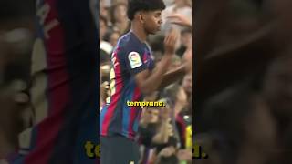 El meteórico ascenso de Lamine Yamal desde su debut🚀 fcbarcelona lamineyamal futbol [upl. by Bindman965]