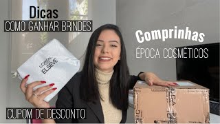 Compras na Época cosméticos  vale a pena [upl. by Nnodnarb]