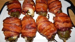 Jalapeno Poppers  How To Make Armadillo Eggs [upl. by Nowed]