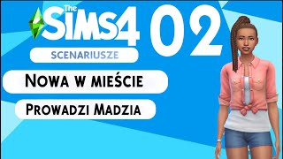 The SimS 4  Scenariusze  02  Nowa w mieście cz2 [upl. by Rocher]